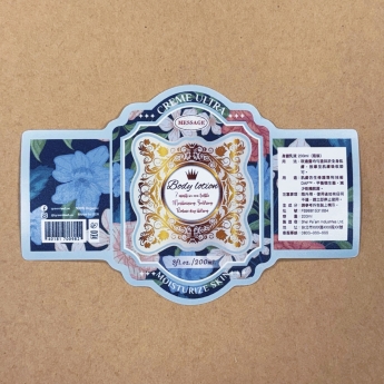 Special shape sticker printing